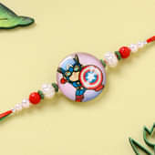 Captain America Fight Mode Rakhi